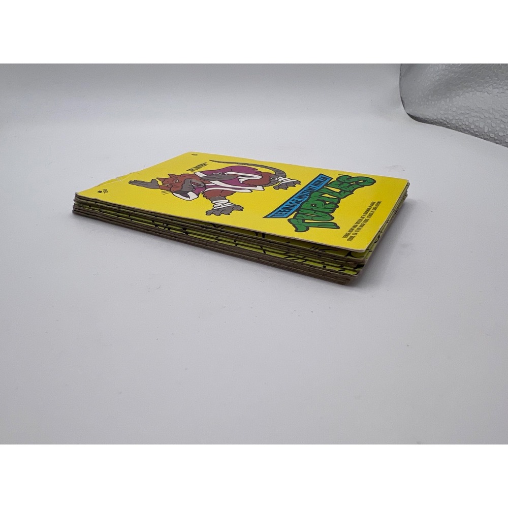 1989 Topps Teenage Mutant Ninja Turtles Trading Cards Lot of 11 Splinter Sticker - Picture 9 of 9